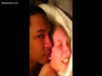 Cute girl enjoys her uncle's black dick